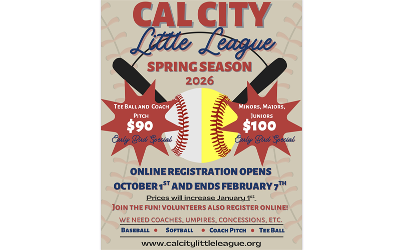 Spring Registration is Open! Register Now!